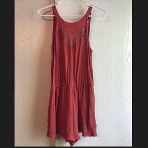 Copper colored romper